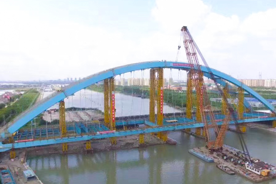 Мост Пусин на линии Далу, Шанхай